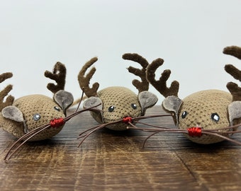 Christmas Cat Mouse Toy, Christmas Gift, Mice Toy for Cats, Catnip Toy, Mice Cat Toy, Fabric Mouse Toy, Toy Mouse, Toy Mice, Cat Toy, Unique