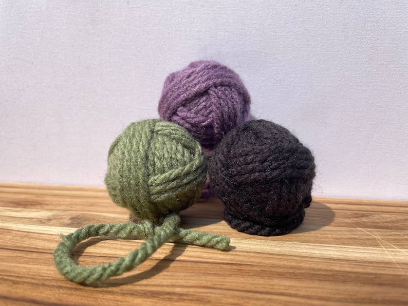 Yarn Ball Toy for Cats Cat Yarn Toy Mini Yarn Ball Cat Yarn Etsy