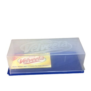 Plastic Refrigerator Storage Box, Cheese Container, Butter Block