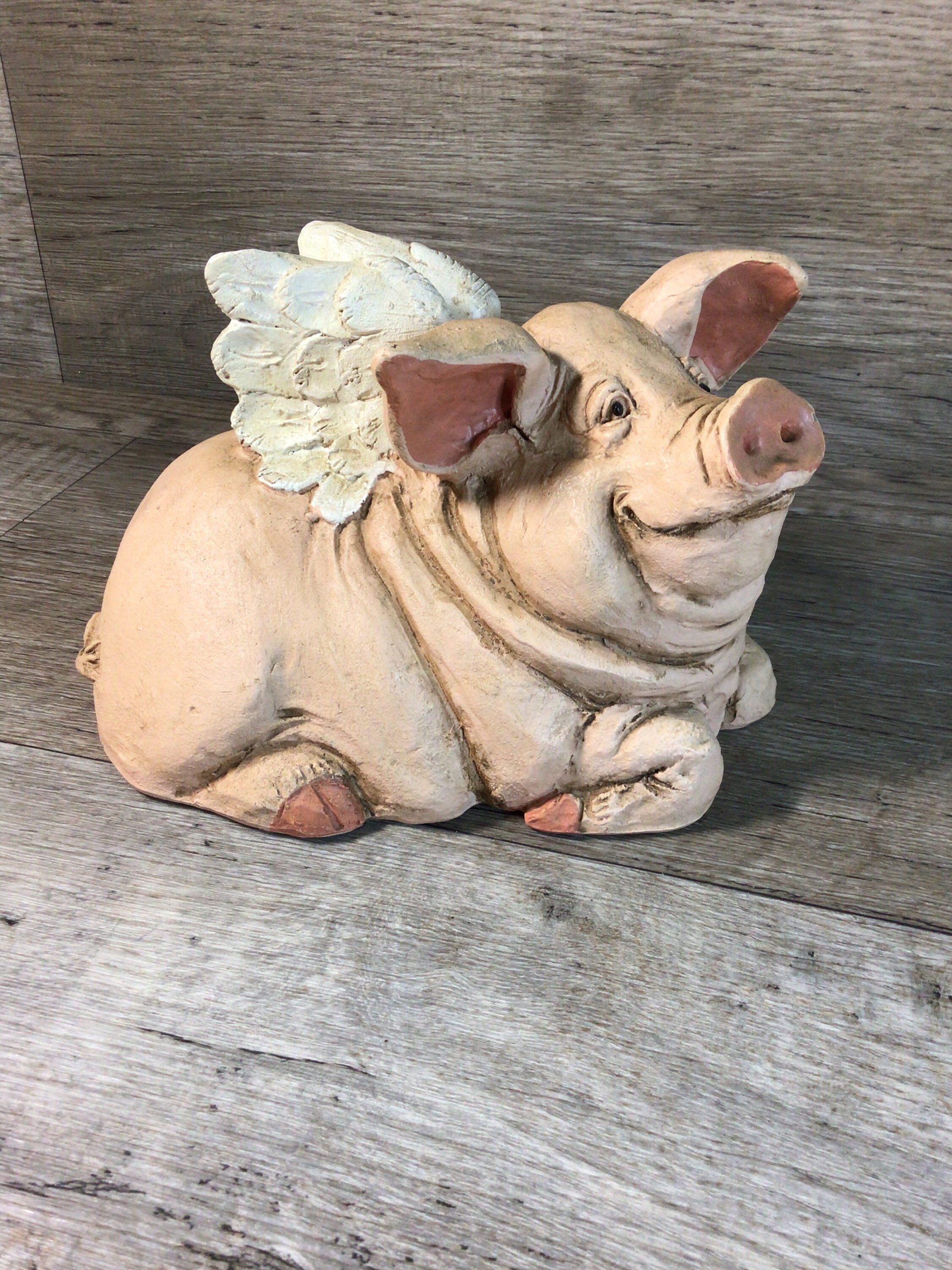 Resin Pig Figurine 