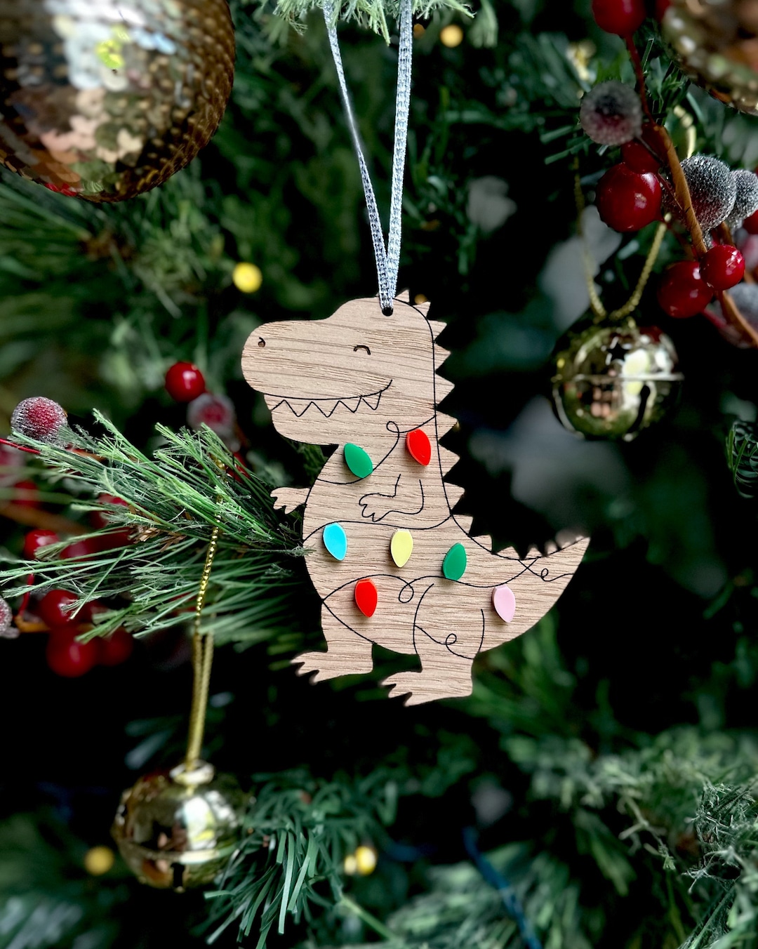 T Rex Christmas Decoration 