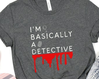 Funny True Crime Shirt Gift for Her T-Shirt for True Crime Junkie TShirt for True Crime Shirt for Crime Junkie Shirt True Crime Podcast Fan