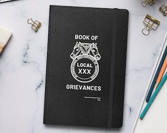 Personalized Teamsters Union Journal for  Teamsters Member Book Gift Teamsters Contract Customizable Notebook for Local Members Driver