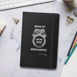 Journal personnalisé du syndicat des Teamsters pour les membres des Teamsters, cadeau de livre des membres des Teamsters, carnet de notes personnalisable pour les membres locaux, chauffeur