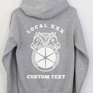 Custom Teamsters Union Hoodie for  Teamsters Member Sweatshirt Gift  Teamsters Contract Sweater Gift For  Worker Together We Bargai