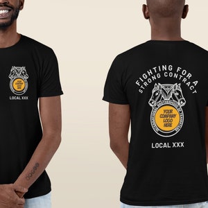 Custom Teamsters Union Shirt Personalizable Teamsters Members TShirt Gift Teamsters Contract T-Shirt for Local Members  Green