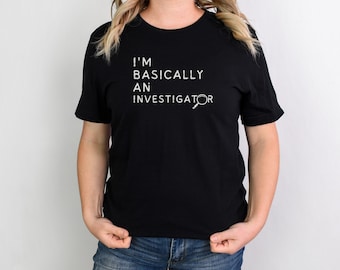 Funny True Crime Shirt Gift for Her T-Shirt for True Crime Junkie TShirt for True Crime Shirt for Crime Junkie Shirt True Crime Podcast Fan