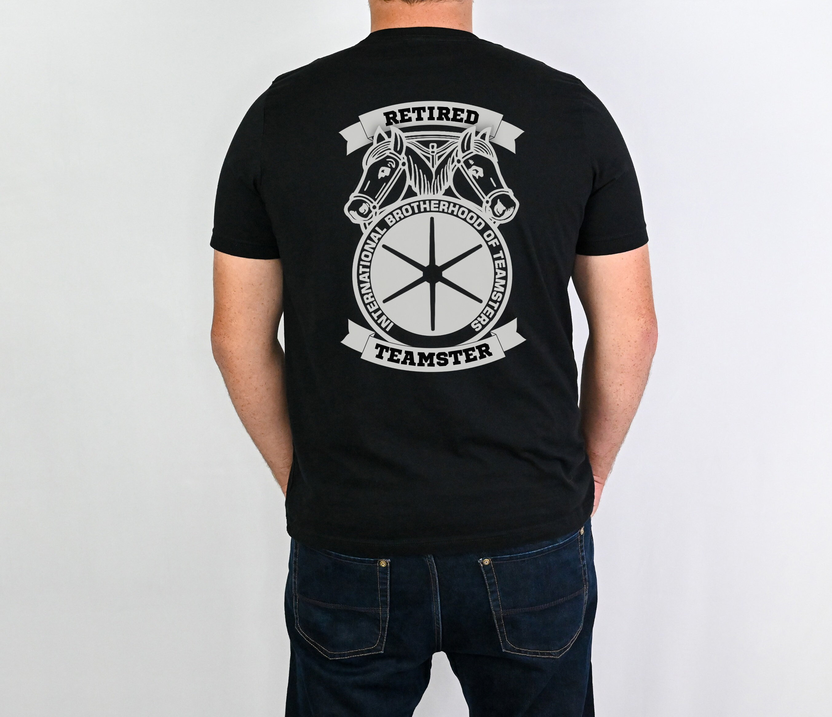 Retired Teamsters Union Shirt for Retired  Teamsters Member TShirt Gift for Teamsters Contract Teamsters T-Shirt Teamsters Shop Steward