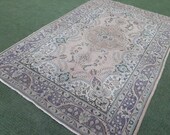 Heriz, Heriz Rug, Tribal Home Decor Rug, Rare Vintage Rug, Oversize Oriental Rug, Traditional Rug, Top Quality Area Rug 9.7 x 6.4 feet