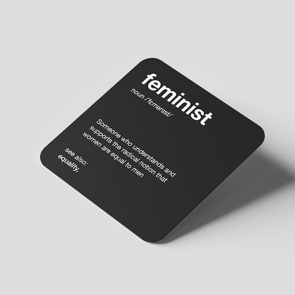 Feminist Coaster