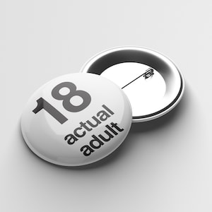 18 - Badge pour adulte