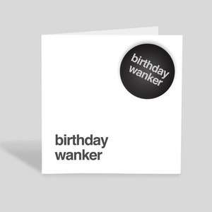 Biglietto e badge Per segaioli di compleanno