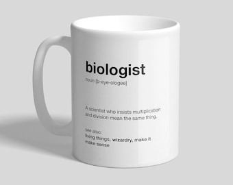 Biologist Description Mug