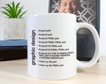 Graphic Design Filename Mug