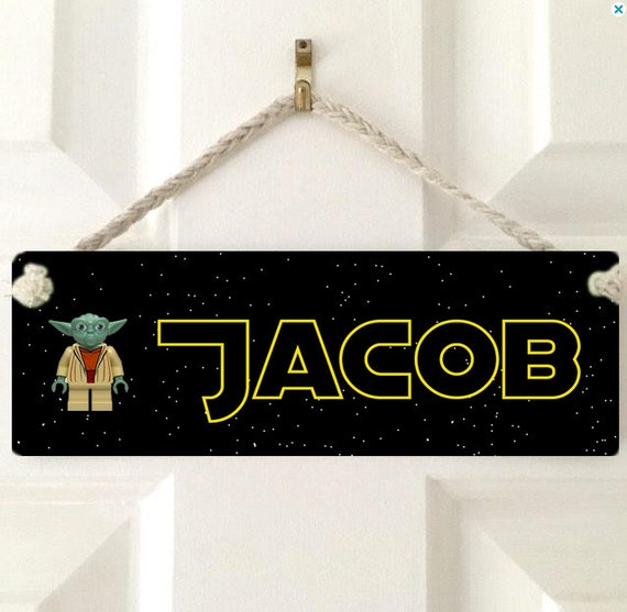 Star Wars Kylo Ren Personalised Kids/' Bedroom Door Plaque Sign *ANY MESSAGE*