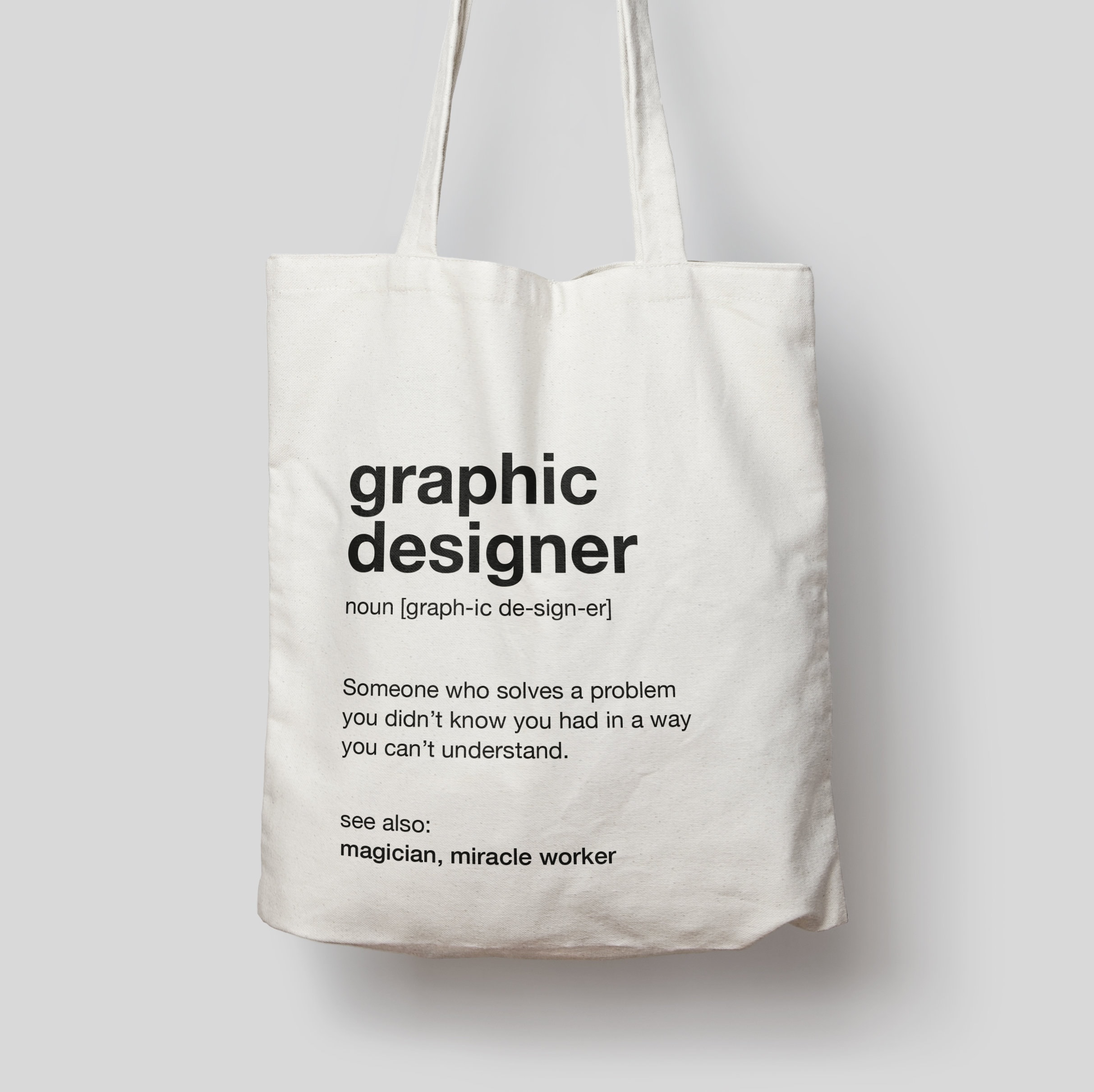designer shopping bag