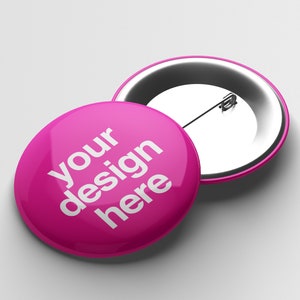 Design Your Own Button Badge Pin imagem 1