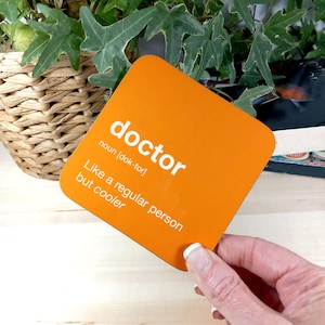 Doctor (Gender Neutral) Coaster