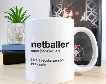 Netballer Ceramic Mug