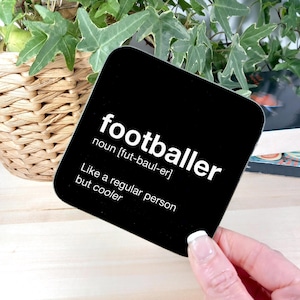 Footballer (Gender Neutral) Coaster