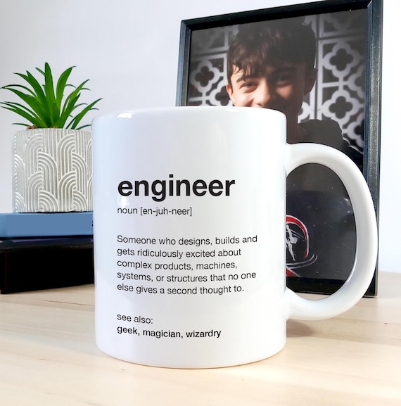 Engineer Beschreibung Tasse