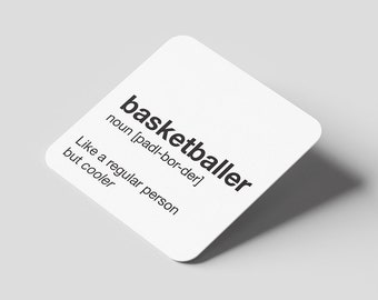 Basketballer (Gender Neutral) Coaster