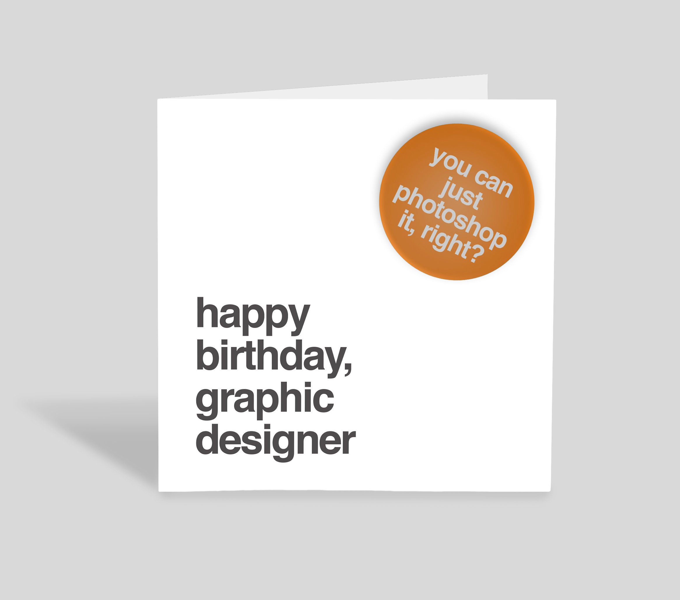 Graphic Design Birthday Cards