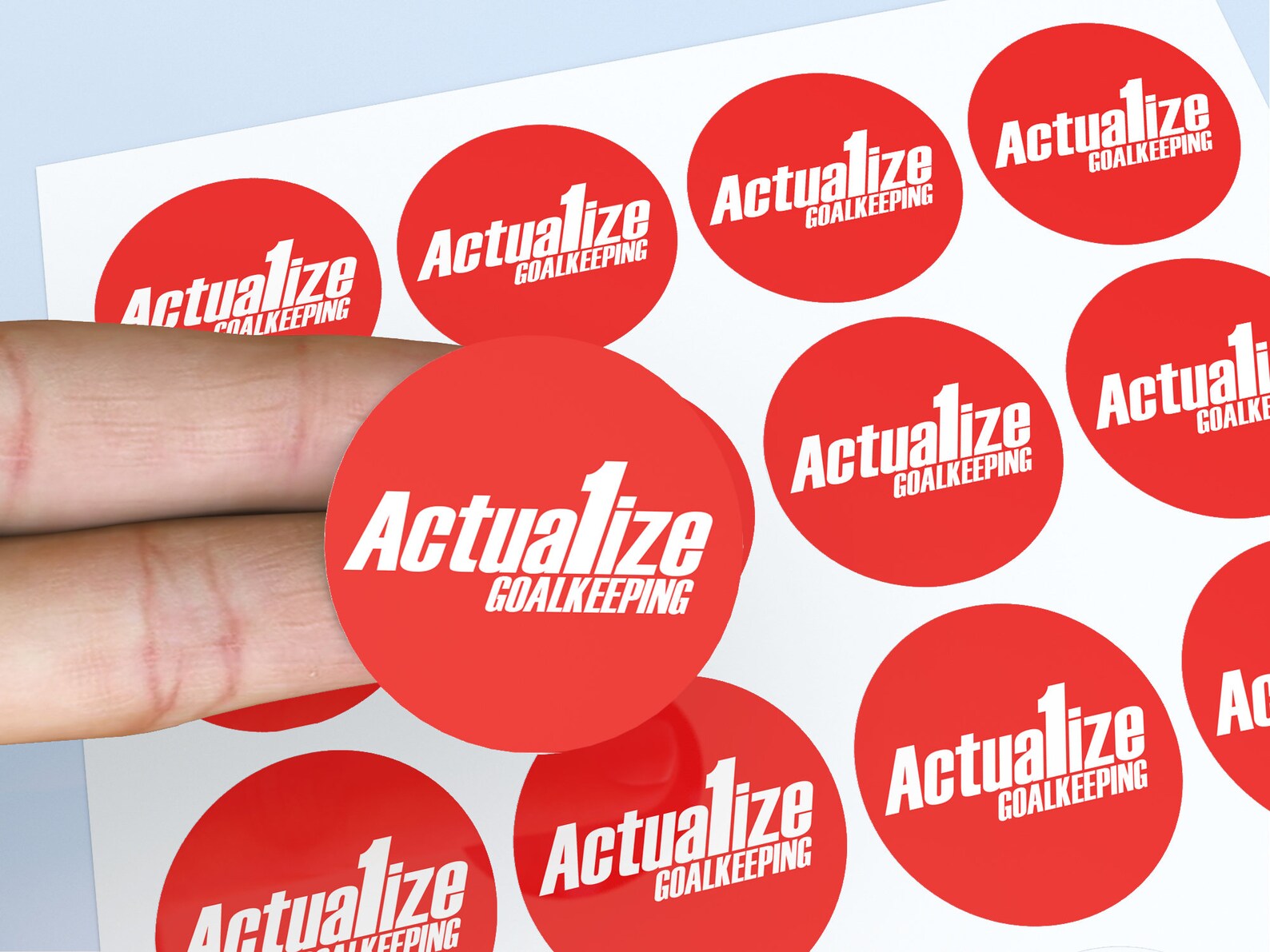 Design Your Own Sticker Glossy Round Label Sheets. Business Etsy