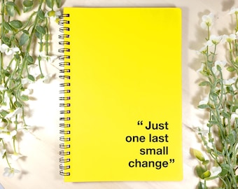 Bloc de notas A5 con diseño gráfico divertido: ¡el regalo perfecto para diseñadores gráficos! ¿Un último cambio? Bloc de notas A5 para diseñadores gráficos.