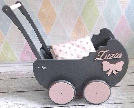 girls wooden pram