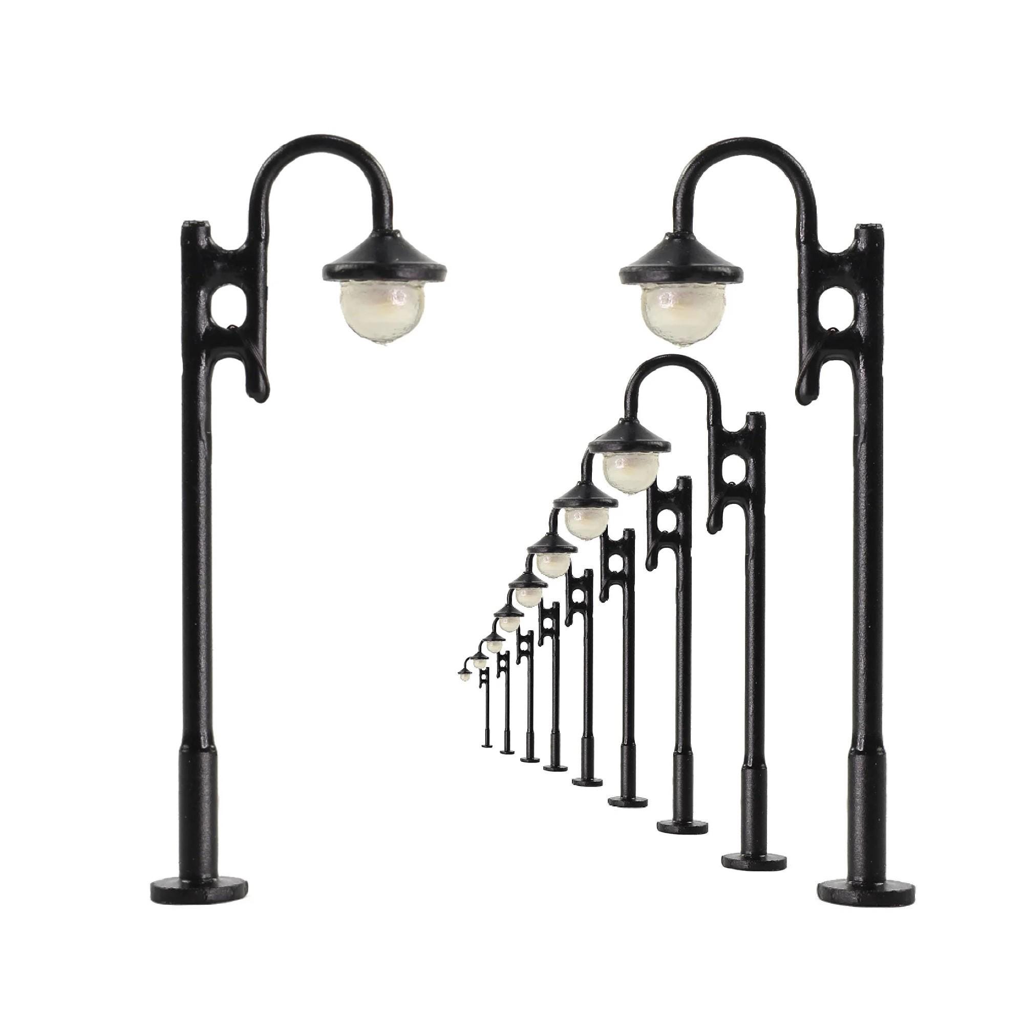 Led Model Lamps 10pcs Model Railway Street Lights Lamps OO HO N Z Scale Warm White Leds ...