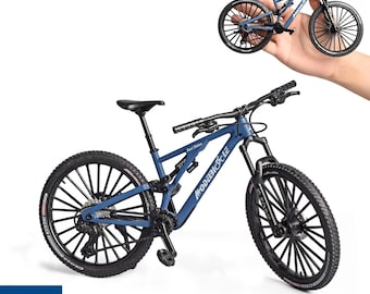 Vintage Metal Mountain Bike – Die-Cast Miniature Collectible Decor