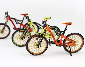 Mini Alloy Finger Mountain Bike | Diecast Racing Bicycle Toy for Boys & Collectors