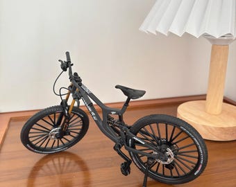 Mini Finger Alloy Mountain Bike | Diecast Racing Model | Metal Mini Bicycle Toy for Boys