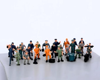 bachmann 鉄道作業員 フィギュア ミニチュア ジオラマ バックマン