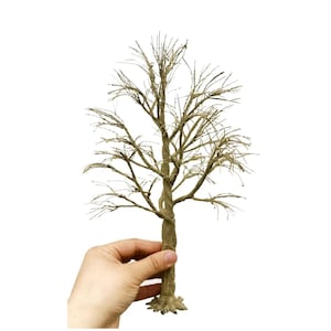 DIY Miniature Tree Wire Trunk: Diorama Model Train Scenery