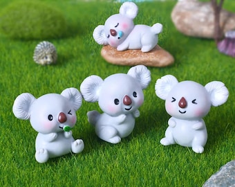 2インチ天然ピンクオパールコアラ、クリスタルコアラ彫刻、コアラの