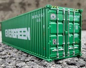 HO Scale 40ft Railway Shipping Container – DIY Model Making & Diorama Accessory