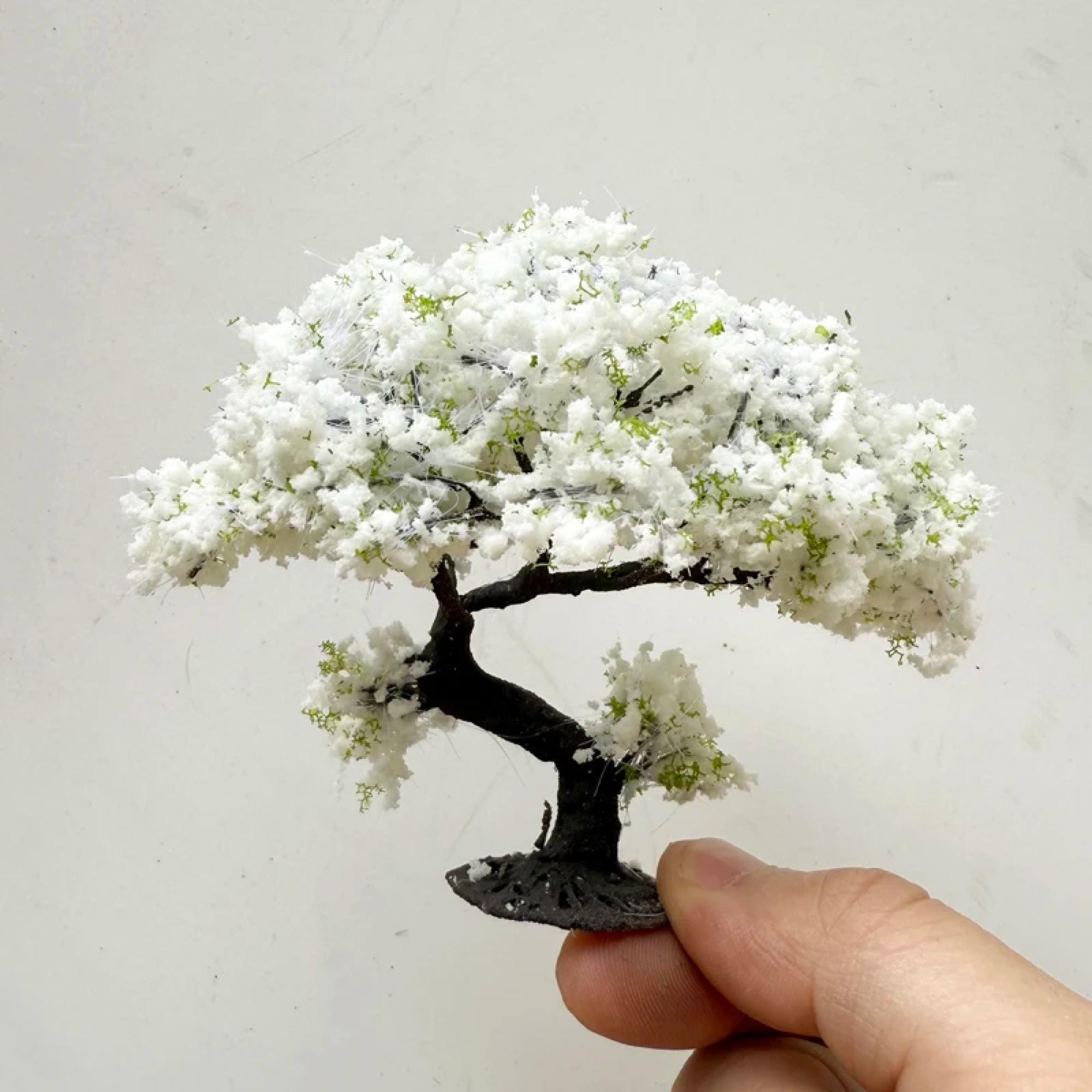White Wire Tree Model: N Scale Train Scenery, Diorama Layout Decor (8cm ...