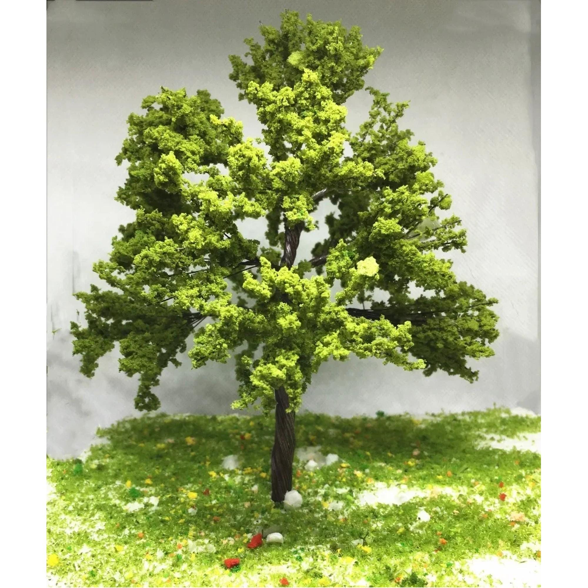 10-20cm Custom Wire Trees Model Landscape Microscene Miniature Train ...