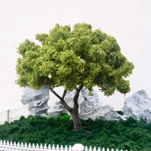 Miniature Wire Tree: DIY Diorama Fairy Garden Model Scenery