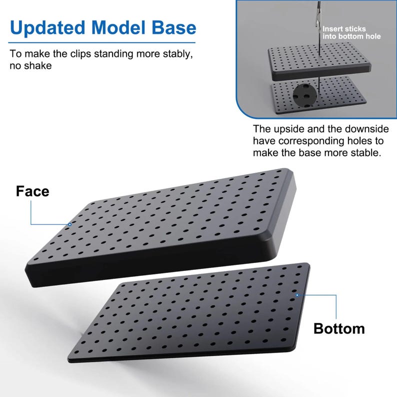 GJJC09 14x9 Holes Painting Stand Base Model Airbrush Holder Tool - Etsy