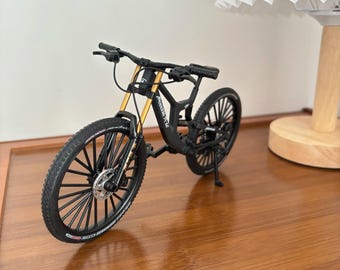 Mini bicicleta de montaña de fundición a presión / Bicicleta de dedo de aleación / Modelo de carreras en miniatura para niños