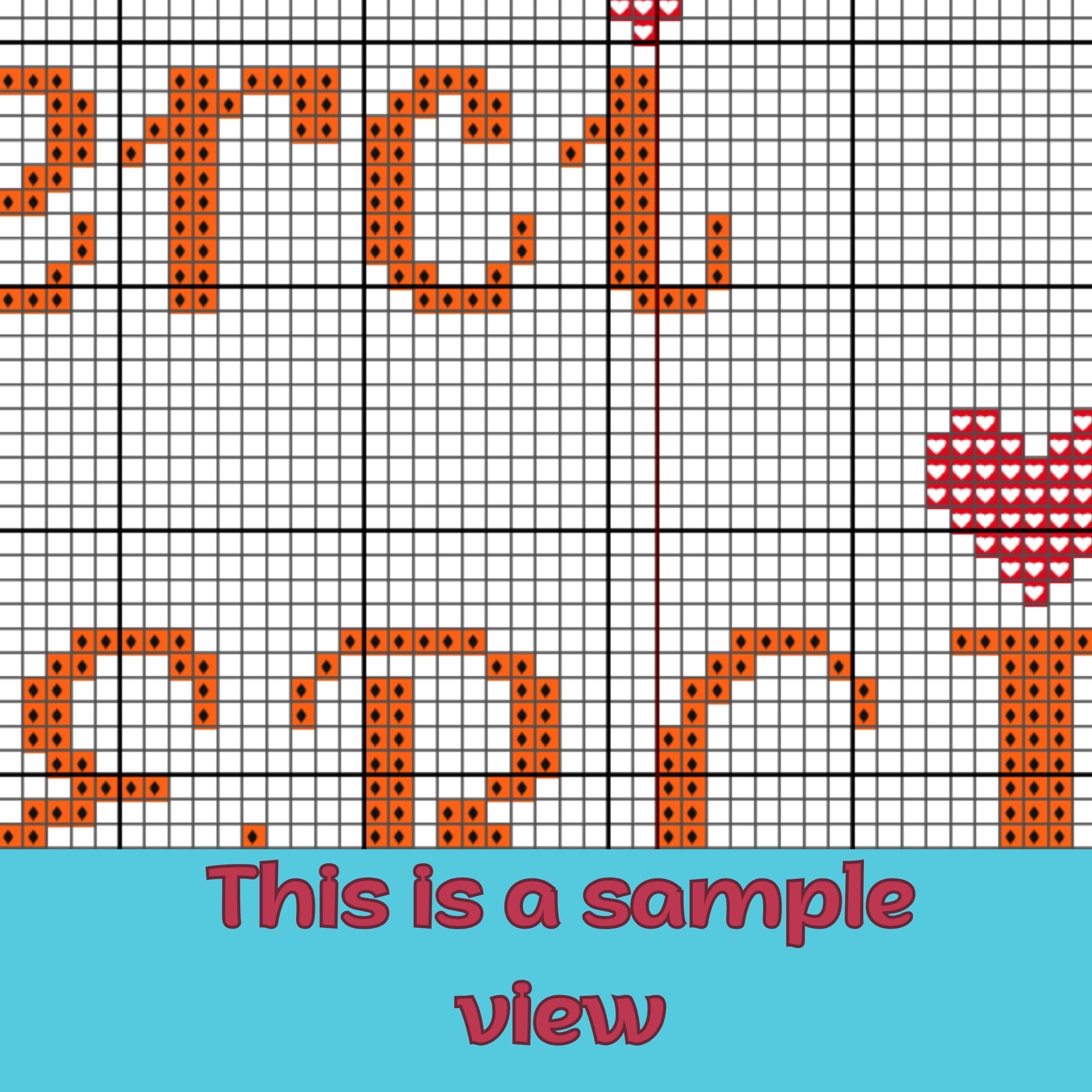 Merci Pattern Merci Cross Stitch Pattern Thank You Card Cross Stitch Pattern 3 ...
