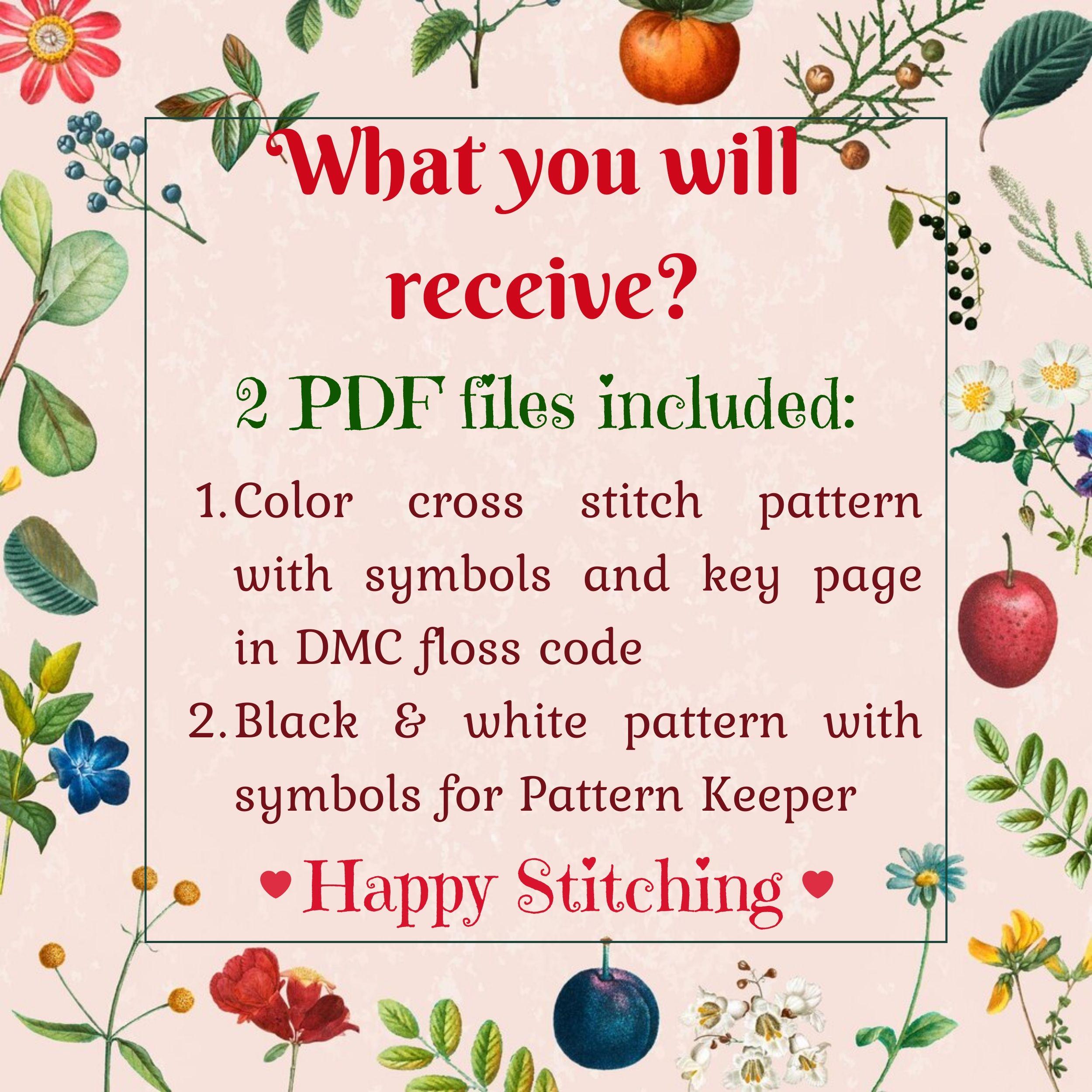 Merci Pattern Merci Cross Stitch Pattern Thank You Card Cross Stitch Pattern 3 ...