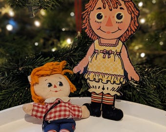 ヴィンテージ ラガディ アン アンド アンディ ポストカード #box1