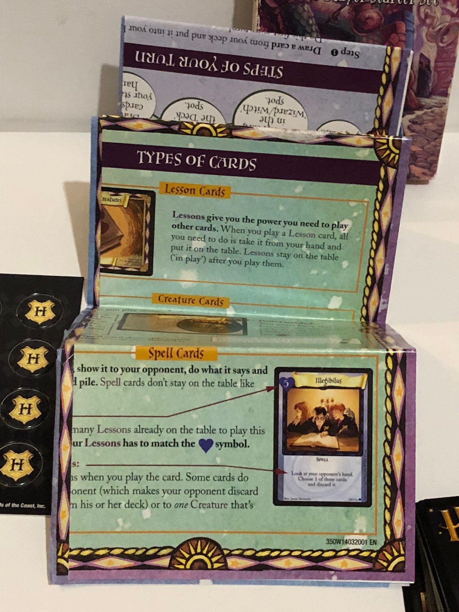 Harry Potter Trading Card Game in original box two player game Etsy