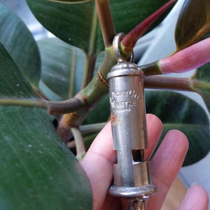 Rare Vintage Whistle The Acme City Whistle made in England working Whistle collectable whistle Policeman Post person whistle Service Whistls