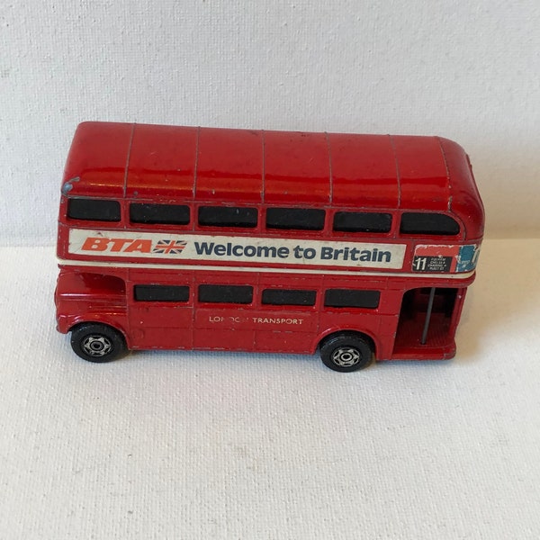 Vintage Corgitronics  London Bus toy London transport double decker bus tourist toy collectible rare Christmas gift Corgi