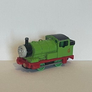 1980s Thomas The Tank Engine Percy 6 wagon engine Engine Toy metal train highly collectible rare the ertl co kids toy display